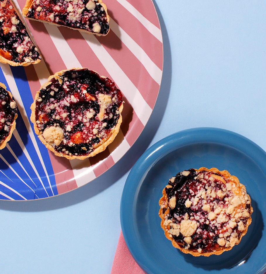 Individual Blueberry and Lemon Muffin Tart