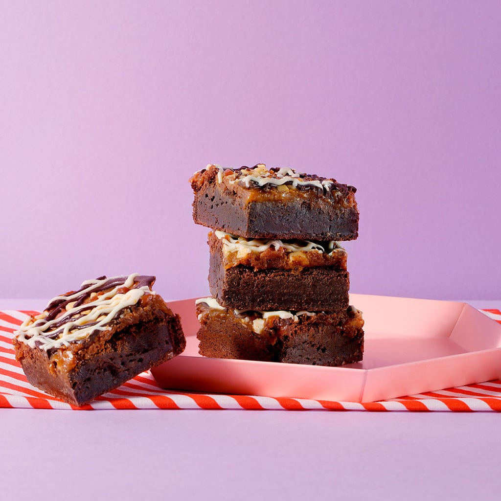 Salted Caramel and Comb Brownie